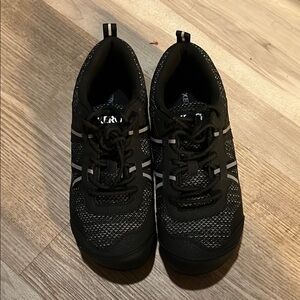 Black and White Xero Athletic Sneakers